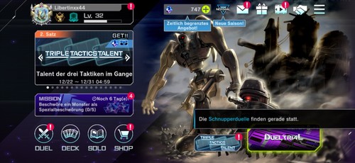 Master duel account - master,