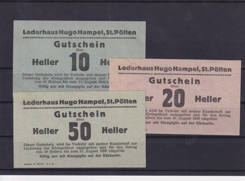 Privat notgeld österreich - notgeld,