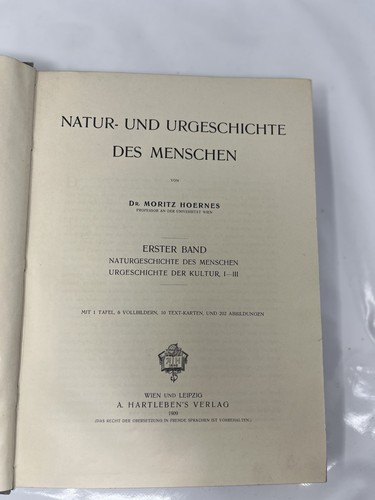 Natur und urgeschichte des - und,