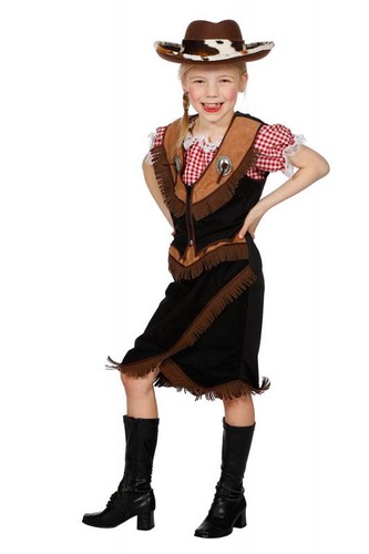 Saloonlady kostüm kleid - kostüm,