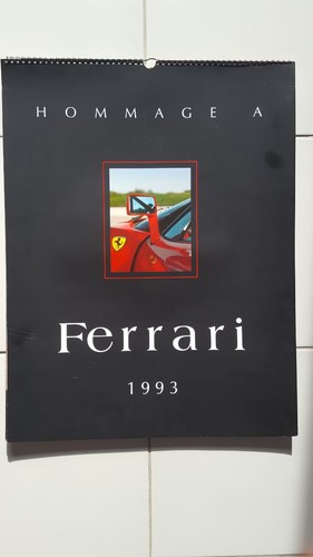 Ferrari kalender 1993 - 1993,