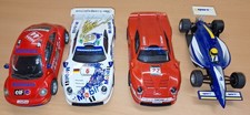 4x Slotcars   Scalextric