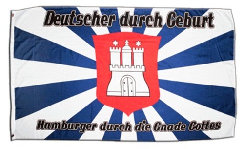 Fahne fanflagge hamburg - fanflagge,