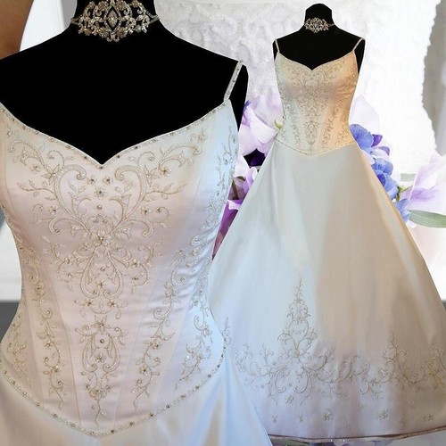 Luxus hochzeitskleid - luxus,
