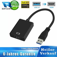 USB 3.0 zu auf HDMI HD 1080P Videokabel Adapter Konverter Für Laptop PC HDTV DE