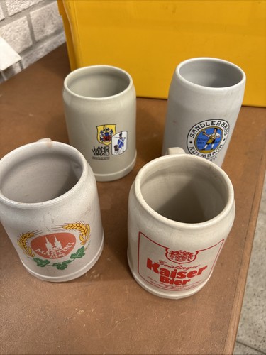 Seltene vintage bierkrüge - bierkrüge, 4x