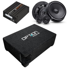 Soundsystem für VW Golf 7 | V3 | Lautsprecher+DSP-Verstärker+Subwoofer | OPTION