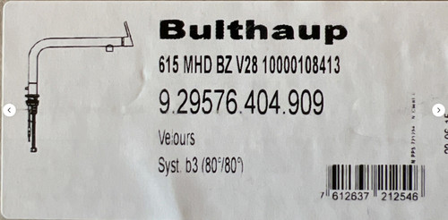 Bulthaup 615 mhd v28 - bulthaup,