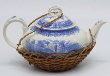 Teekanne Kaffeekanne VILLEROY & BOCH Mettlach Burgenland blau Kanne 1,2 Liter