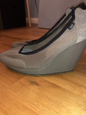 SLVR ADIDAS, Turnschuh Pumps Wedge Ballerina, Gr: UK 7,5, sehr bequem!