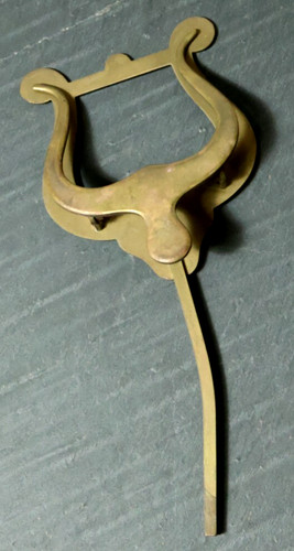 Alte marschgabel notenständer - marschgabel,