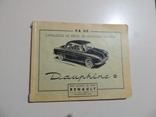 Ersatz Teile Katalog parts catalog ue Renault R1090 Dauphine 1956