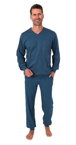 Herren pyjama auschnitt - pyjama,, v-auschnitt