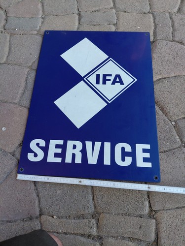 Trabant ifa türschild - trabant,