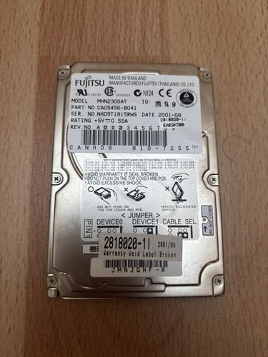 Festplatte fujitsu mhn2300at - festplatte,