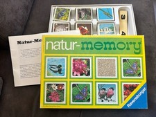 Retro Altes Spiel Kartenspiel Ravensburger Natur Memory 1974