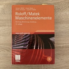 Roloff/Matek Maschinenelemente: Normung, Berechnung, Ges... | Buch | Zustand gut