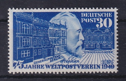 Bund 1949 weltpostverein - bund, upu