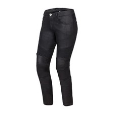 Motorrad Hose | OZONE ROXY BLACK | Motorradjeans mit Protektoren Damen W28-L30