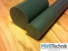 Kunststoff PVC grau D = 80 mm Rundmaterial Rundstange Rundstab Scheiben Ronden #