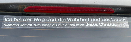 Autoaufkleber jesus - autoaufkleber,