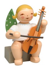 Wendt & Kühn 11 Punkte Engel mit Viola da Gamba Neuheit 2025 vom Fachhändler