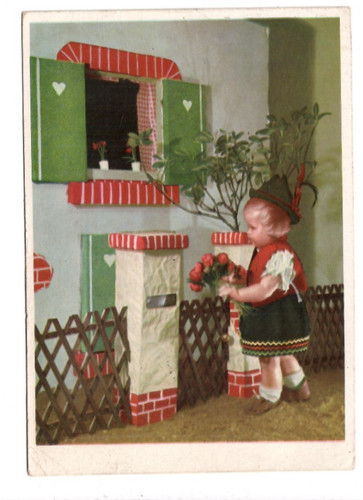 120 puppe in tracht - puppe,