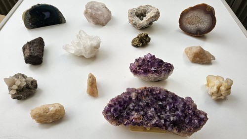 Edelsteinsammlung kleine - -,