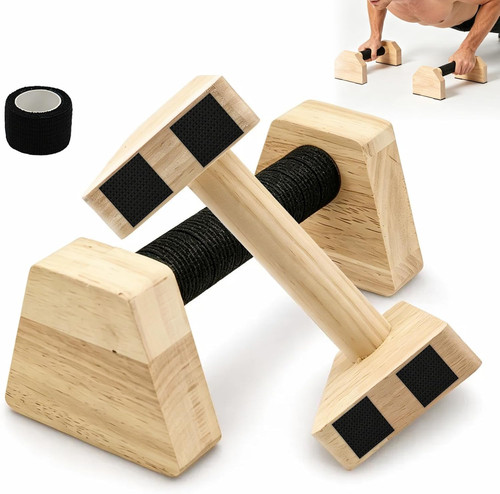 Liegestützgriffe aus holz 2 - holz,,