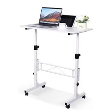 Stehpult Schreibtisch Höhenverstellbar 70-110 cm Adjustable Computertisch rollen