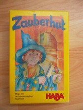  HABA 4457 Zauberhut  Lern Spiel Spaß Reise/ Mitnahmespiele 5 J+,sehr guterhalte