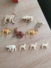 Alte Tierfiguren 10 Stück Dachboden Fund