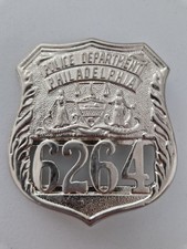 US Police Badge PHILADELPHIA