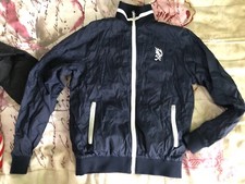 PyroManiac Herren Sportjacke leichte Jacke Blau HipHop Training Gr. S