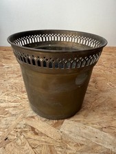 Blumentopf Übertopf Messing