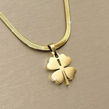 Damen Halskette Herz Gold