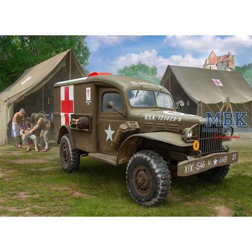 Zvezda zv3711 dodge 54 - dodge, wc-54