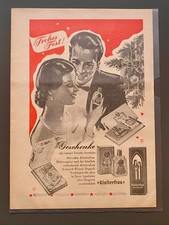 Klosterfrau Melissengeist Frohes Fest!  retro 1962 Vintage Ad Werbung Reklame