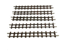 5 Stück Egger-Bahn gerade Gleise 154 mm, H0e, breite Schwellen, Beispielfoto