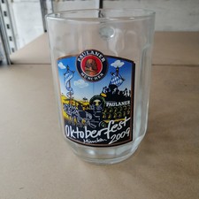 Paulaner Krug 1x Bierglas 0,5 l Gastro Krug Seidel Oktoberfest 2009 Glas