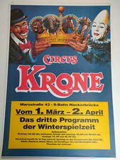 Plakat Circus Krone München