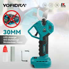 YOFIDRA® 30mm Akku Astschere Elektrische Gartenschere Schere Für 18V Makita Akku