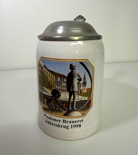 Paulaner jahreskrug 1998 - paulaner,
