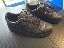 Nike Air Force 1 Black Leather