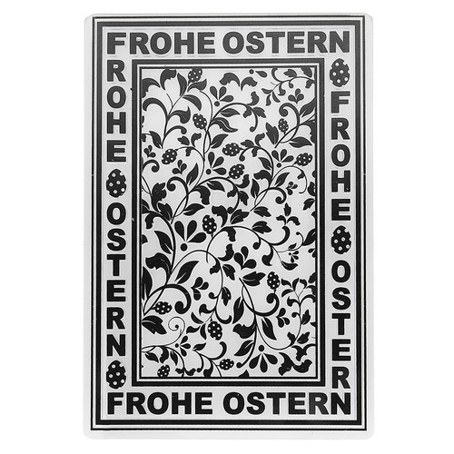 Prägeschablone frohe ostern - prägeschablone, 1