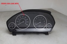 BMW 3 F30 F35 F31 2015 Benzin Geschwindigkeitsmesser Cockpit 9232894 RIM36377