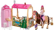 Mattel Barbie Stall mit Puppe