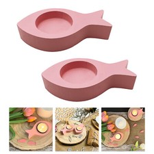 Teelichthalter Fisch 2er Set