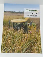 KRONE BiG X 480, 530, 580, 630 Feldhäcksler Prospekt von 11/2020 ( 10169 )