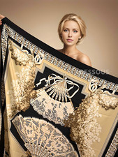 Seidentuch Halstuch 130x130